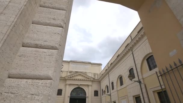 Museo Storico Dei Bersaglieri Rome — Stok video