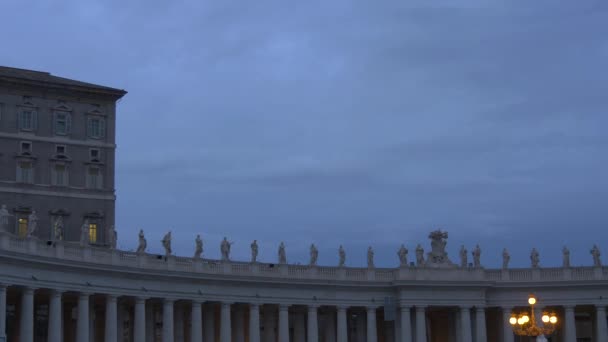 Los Colonnades Por Noche — Vídeos de Stock