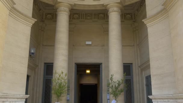 Acquario Romano Façade Bas Relief — Video