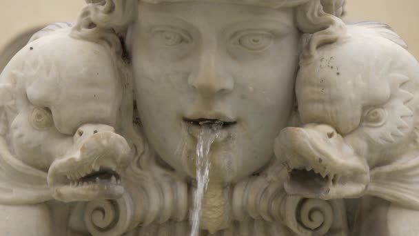 Sculpture Fountain — Stock Video
