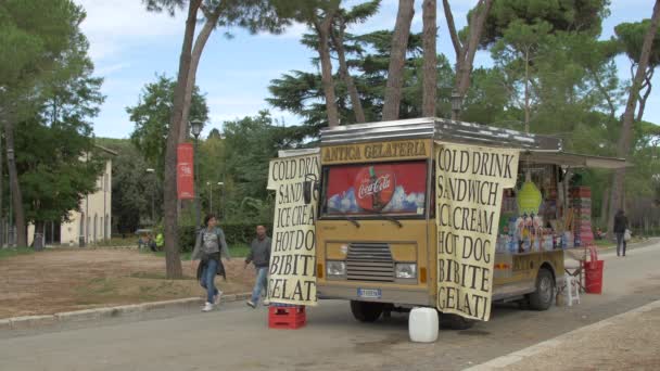 Vue Camion Crème Glacée — Video