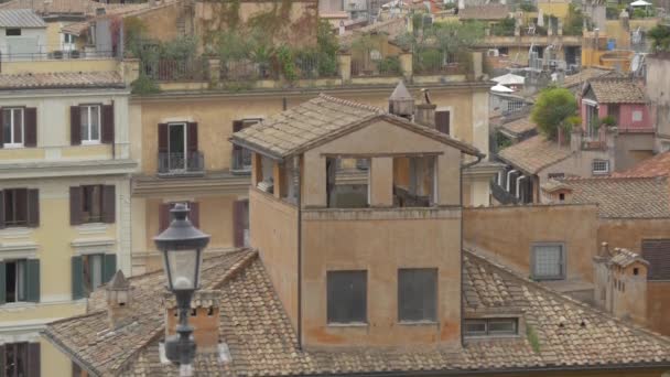 ローマの建物や教会 — ストック動画