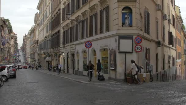 Touristes Sur Sistina Rome — Video