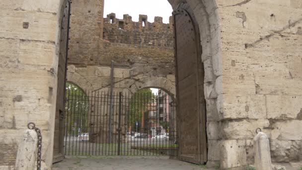 Porta Porta San Paolo — Video Stock