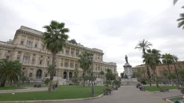Soudní Veřejná Knihovna Římě — Stock video