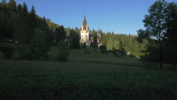 Замок Пелеш Холме — стоковое видео