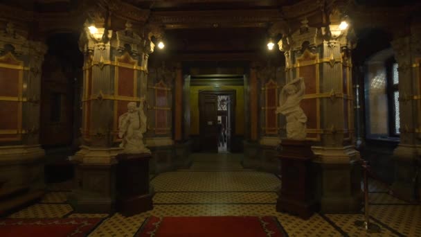 Deux Statues Château Peles — Video