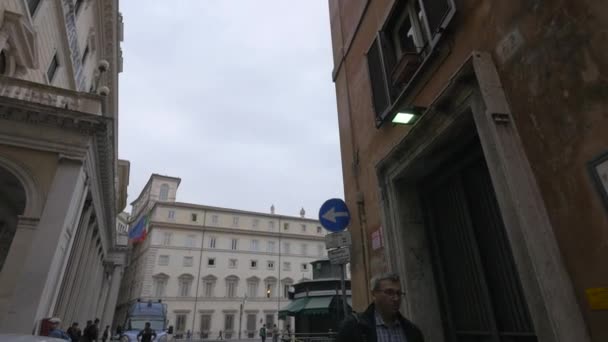 Στήλη Του Μάρκου Αυρήλιου Ρώμη — Αρχείο Βίντεο