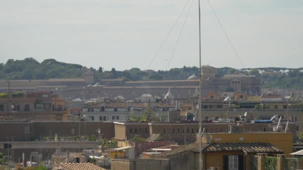 Vista Paisagem Urbana Roma — Vídeo de Stock