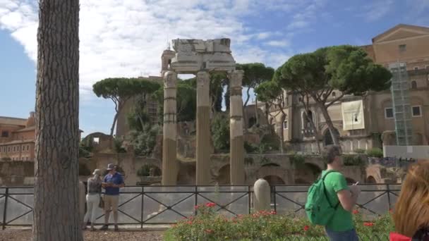 Promenad Vid Caesars Forum — Stockvideo