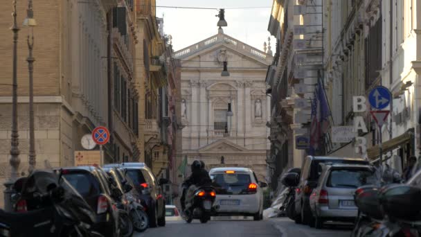 Kerk Vanaf Torino — Stockvideo