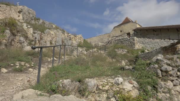 Camino Ciudadela Rasnov — Vídeo de stock