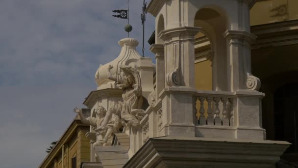 Parte Iglesia Sant Anna Parafrenieri — Vídeos de Stock