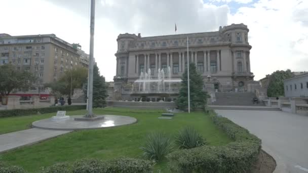 Piazza Della Bandiera Bucarest — Video Stock