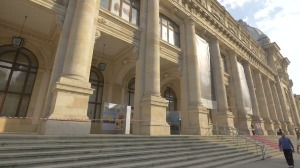 Het Nationaal Museum Voor Roemeense Geschiedenis — Stockvideo