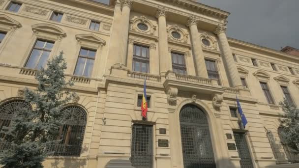 Romanya Merkez Bankası — Stok video