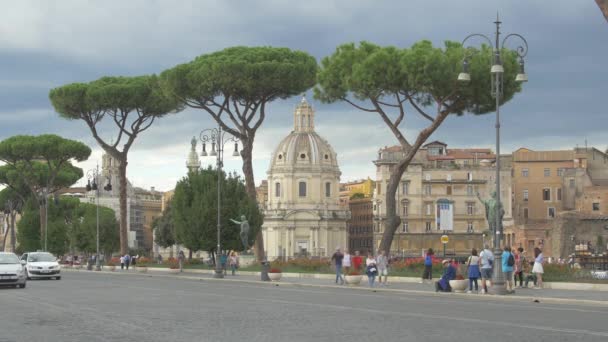 Dei Fiori Impreiali Roma — Vídeos de Stock