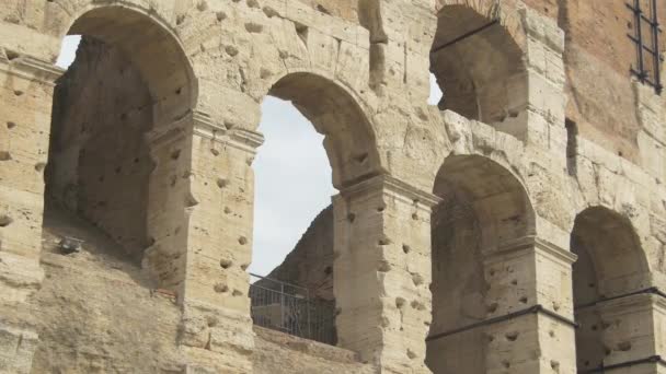 Aproape Arcadele Colosseumului — Videoclip de stoc