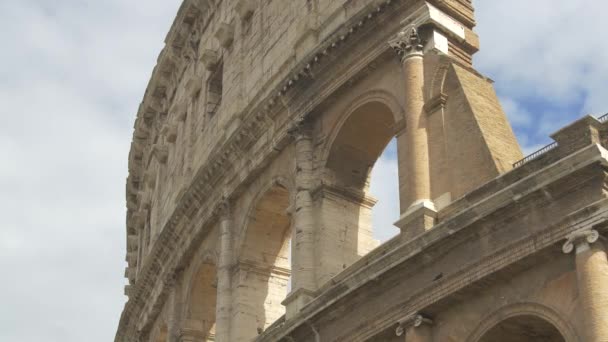 Widok Bliska Koloseum — Wideo stockowe