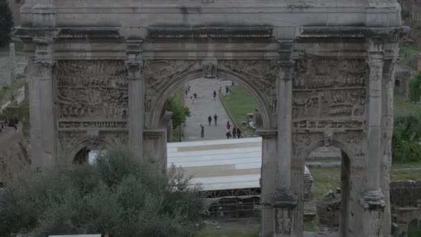 Arco Septimio Severo — Vídeos de Stock