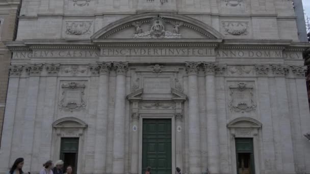 Chiesa Santa Maria Vallicella — Video Stock