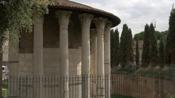 Tempio Ercole Vincitore Roma — Vídeo de stock