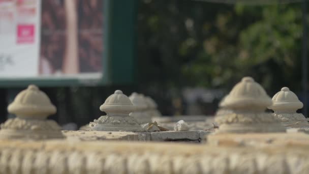小型雕塑的近景 — 图库视频影像