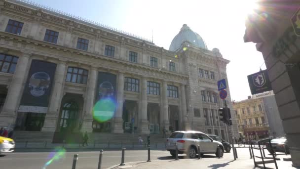 Museo Nacional Historia Rumana — Vídeos de Stock