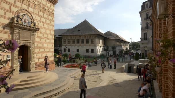 Touristes Visitant Église Saint Anthony — Video