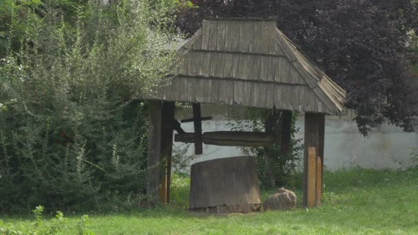 Väl Village Museum — Stockvideo