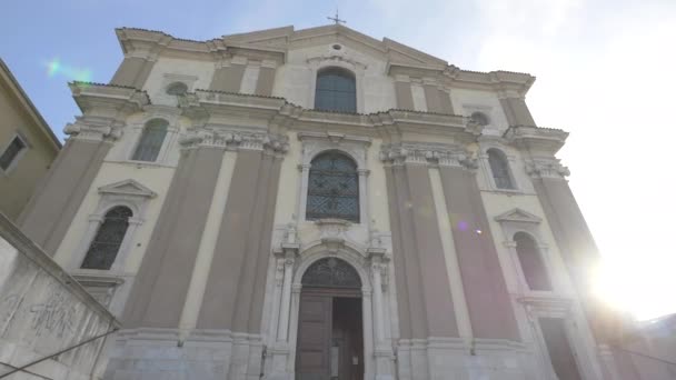 Kerk Van Santa Maria Maggiore — Stockvideo
