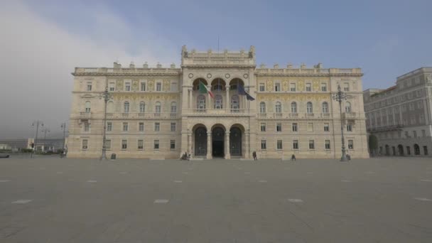 Palazzo Del Guverno Trieste — Videoclip de stoc