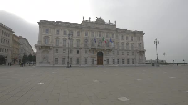 Palacio Lloyd Triestino — Vídeo de stock