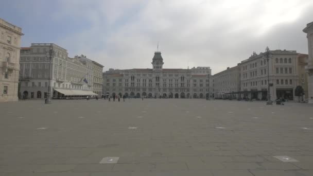 Het Stadhuis Andere Gebouwen — Stockvideo