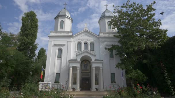 Iglesia San Nicolás Tabacu — Vídeo de stock