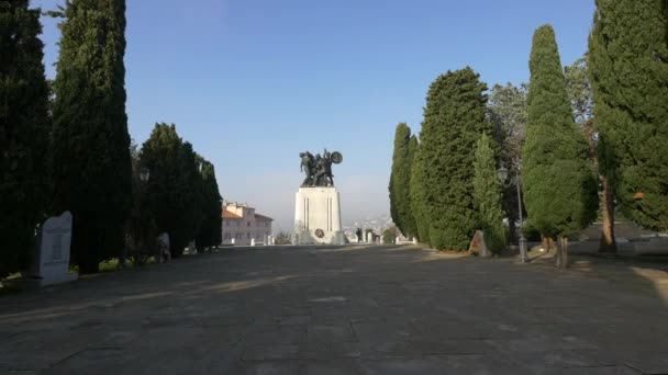 Monumento Los Soldados Caídos — Vídeos de Stock