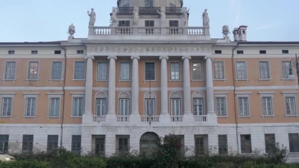 Talya Trieste Deki Palazzo Carciotti Nin Manzarası — Stok video