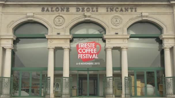 Salone Degli Incanti Trieste — Video Stock