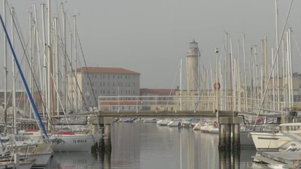 Porto Turístico Trieste — Vídeo de Stock
