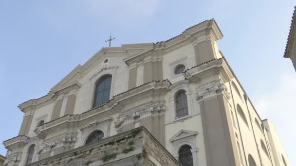Santa Maria Maggiore Och San Silvestro Kyrkor — Stockvideo