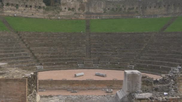 Ruinas Del Teatro Romano Trieste — Vídeos de Stock