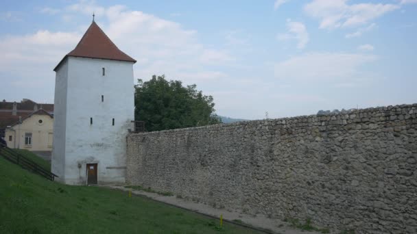 Bastion Brasov Fortress — Stock Video