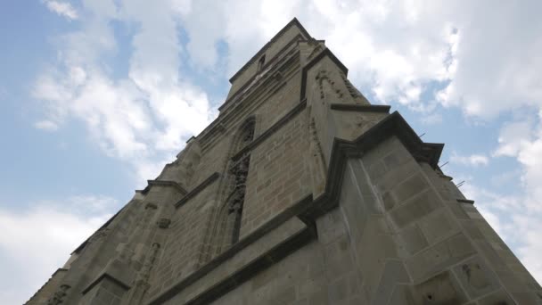 Torre Della Chiesa Nera Brasov — Video Stock