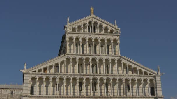 Parte Superiore Del Duomo Pisa — Video Stock