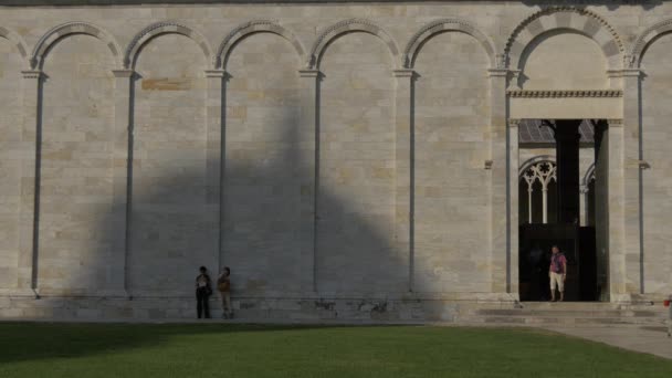 Ingången Till Camposanto Monumentale — Stockvideo