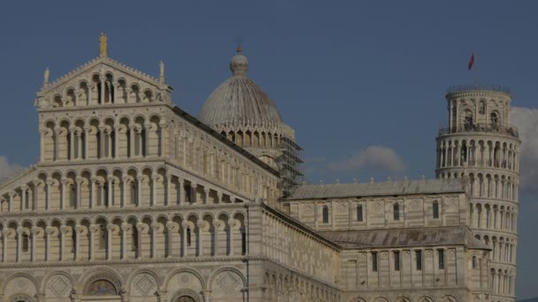 Duomo Torre Pisa — Video Stock