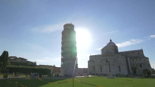 Torre Pendente Pisa — Video Stock