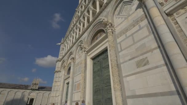 Puertas Catedral Pisa — Vídeo de stock