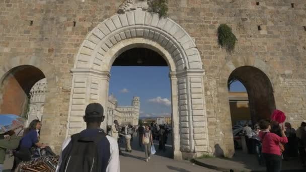 ピサ大聖堂広場の門 — ストック動画