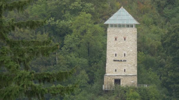 Pădure Turnul Negru Brașov — Videoclip de stoc